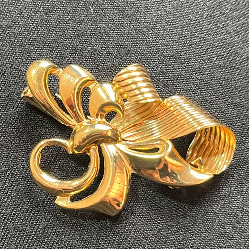 Broche Broche or jaune style ancien 58 Facettes 149058817