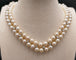 Collier Collier double rang de perles et diamants 1,70 carat. 58 Facettes C71-04