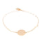 Bracelet Ginette NY Bracelet Mini ever disc Or rose Diamant 58 Facettes 2682437CN