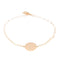 Bracelet Ginette NY Bracelet Mini ever disc Or rose Diamant 58 Facettes 2682437CN