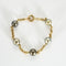 Bracelet Bracelet en or jaune et perles de cultures Tahiti 58 Facettes LAV1962