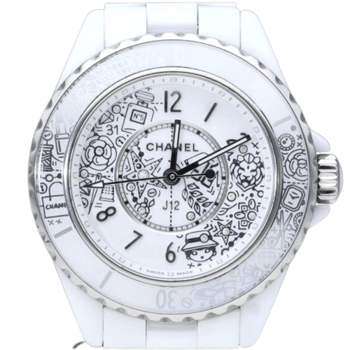 Montre Chanel Montre J-12 33Mm 58 Facettes MT43009