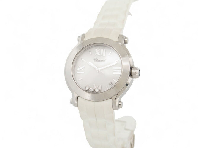 Montre montre CHOPARD happy sport 278475-3016 36mm acier diamants 58 Facettes 271299