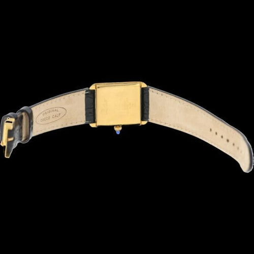 Montre Cartier Montre Tank Vermeil 58 Facettes MT42246