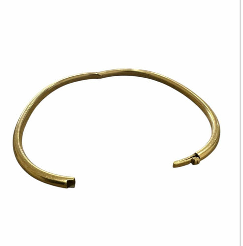 Bracelet Bracelet jonc or jaune 58 Facettes