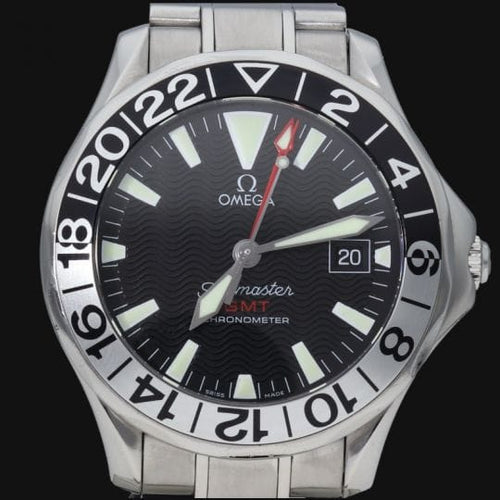 Montre Omega Montre Seamaster Diver 300M Gmt 58 Facettes MT43659