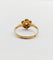 Bague 55 Bague marguerite antique en or 18k et diamants taille rose (circa 1900) 58 Facettes A06395