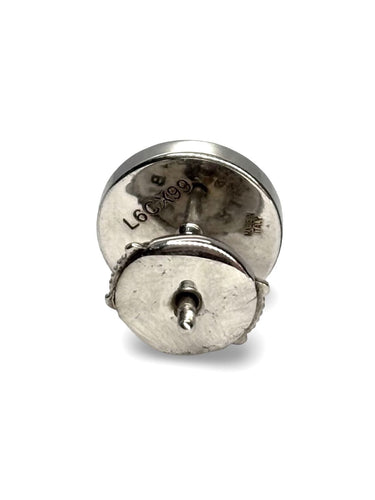 Boucles d'oreilles Boucle d'oreille Bulgari Mono or blanc et onyx 58 Facettes 898