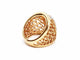 Bague 54 Bague Or rose Diamant 58 Facettes 578648RV
