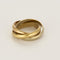Bague 63 Cartier Bague Trinity en trois ors 58 Facettes LIS2603