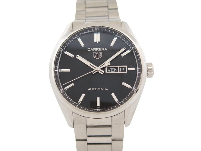 montre TAG HEUER carrera day date wbn2010 en acier 41mm automatique 58 Facettes 265701