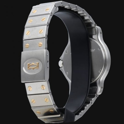 Montre Cartier Montre Santos Ronde Octagon 58 Facettes MT42987