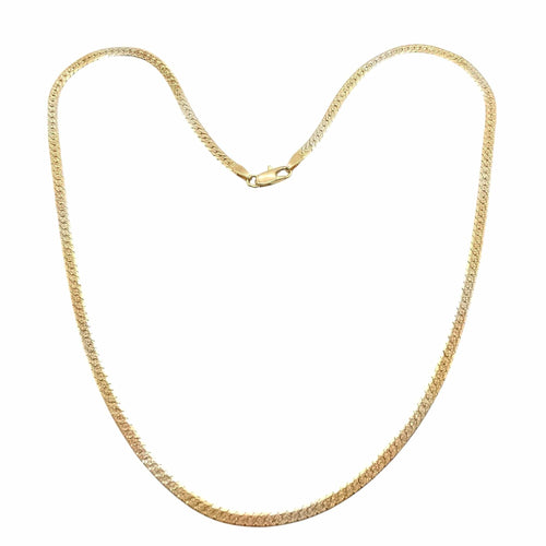 Collier Collier en or tricolore 58 Facettes