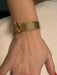 Bracelet Bracelet or jaune et rubis 58 Facettes