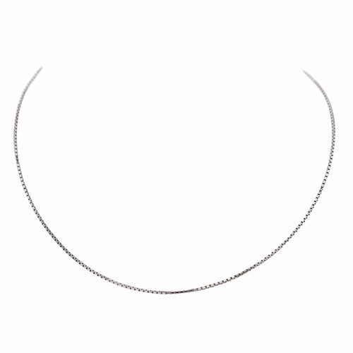 Collier Collier Maille venitienne Or blanc 58 Facettes 3884962CN