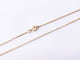 Collier chaine maille gourmette or jaune 18K 58 Facettes CH.COU.GTT-249.4