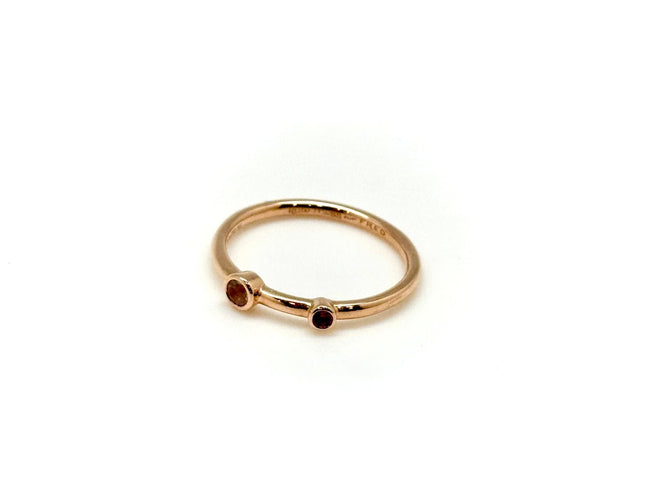 Bague 55 KATE MOSS POUR FRED - Bague or rose 58 Facettes M9046