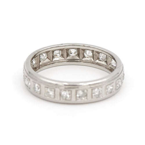 Bague 56 Bague Alliance Platine Diamant 58 Facettes 1816558CN