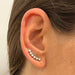 Boucles d'oreilles boucle d'oreille trepador en or et diamants 58 Facettes D363092CG