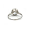 Bague 50 Solitaire - Platine et diamants 58 Facettes 1044