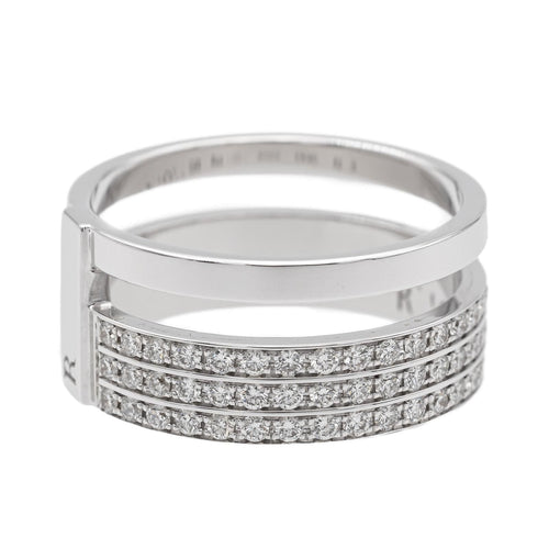 Bague 53 Repossi Bague Berbère Or blanc Diamant 58 Facettes 2559176CN