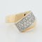 Bague 53 Bague 2 Ors Diamants 58 Facettes REF 10005/20