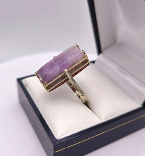 Bague 55 Bague reversible vintage or améthyste agate 58 Facettes