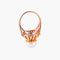 Bague 55 Bague Perle blanche 58 Facettes AB590