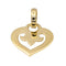 Pendentif O.J. Perrin Pendentif Coeur légende Or jaune 58 Facettes 3773621CN