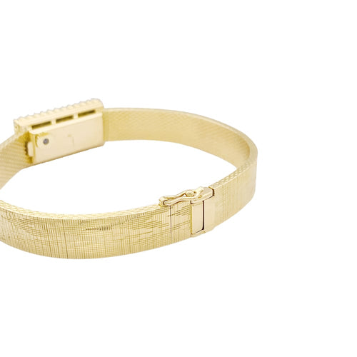 Montre Montre vintage UTI, mouvement Blancpain, or jaune, diamants. 58 Facettes 34991