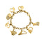 Bracelet MARINA B - Superbe et rare bracelet en or jaune et diamants 58 Facettes