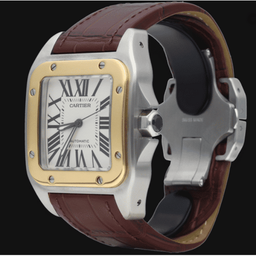 Montre Cartier Montre Santos 100Xl 58 Facettes MT41286