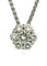 18-carat white gold necklace with diamond pendant Daisy 