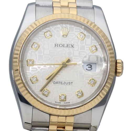 Montre Rolex Montre Date Just 36 58 Facettes MT42533