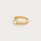 Bague 53.5 Bague solitaire en or jaune 18K diamants 58 Facettes DRE15663