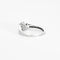 Bague Bague solitaire en or blanc et diamant 58 Facettes LP41/10