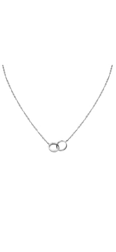 Collier Collier Cartier LOVE or gris et diamants 58 Facettes