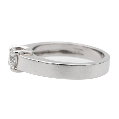 Bague 53 Bague Solitaire Or blanc Diamant 58 Facettes 578709RV