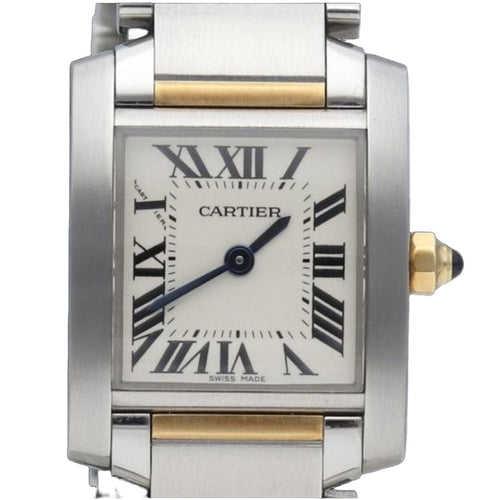 Montre Cartier Montre Tank Francaise Pm 58 Facettes MT40802