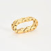 Bague 55 CHANEL - Bague matelassée or jaune 58 Facettes