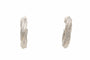 Boucles d'oreilles Boucles d'oreilles contemporaines en or blanc 18 carats 58 Facettes B490
