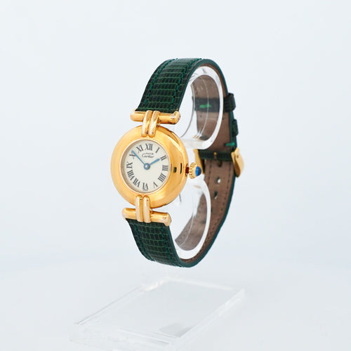 Bracelet Cartier Must Colisée - Ivory roman dial 58 Facettes