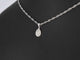 Pendentif Pendentif en or blanc en forme de goutte avec diamants 58 Facettes 2077