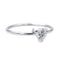 Bague 52 Bague Solitaire Or blanc Diamant 58 Facettes 2854068CN