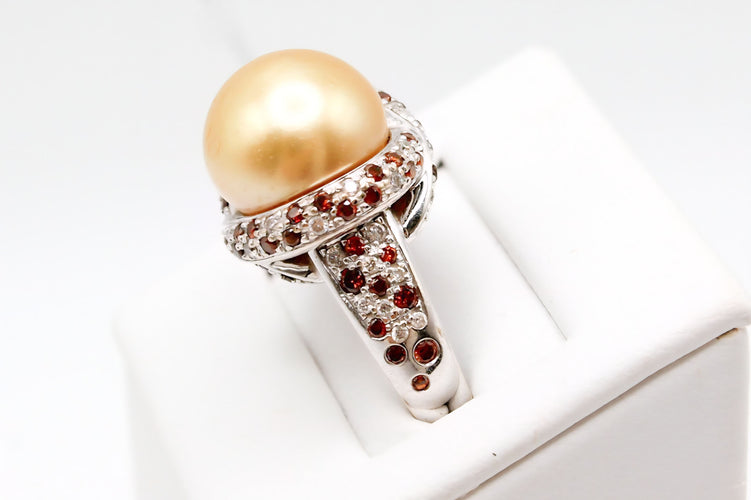 Bague MAUBOUSSIN - Bague or blanc, diamants 58 Facettes 250338