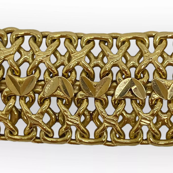 Goldband-Armband