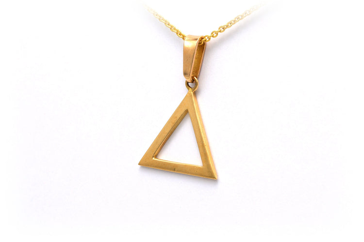 Pendentif Pendentif contemporain en or jaune 58 Facettes 20281