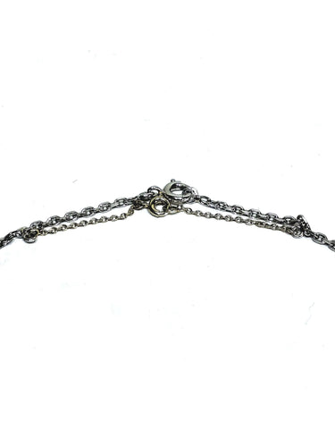 Collier Chaîne Forçat En Or Blanc 58 Facettes