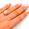 Bague 52 Bague en or blanc et diamants Tiffany & Co. 58 Facettes 21010668