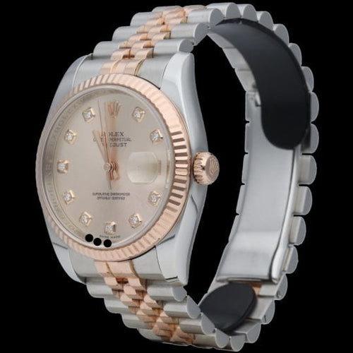 Montre Rolex Montre Date Just 36 58 Facettes MT42540